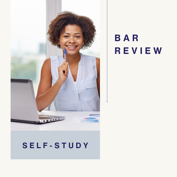 Fleming's Online Bar Review prepares you for all three formats tested on the CA Bar Exam. Fleming's Online Bar Review combines substantive law lectures with essay, real NCBE-licensed multiple choice MBE, and Performance training, together with weekly MBE and graded writing assignments. You are given bar exam practice tests with regular writing assignments. All submitted writing assignments are critiqued by Fleming's staff of private bar exam tutors via audio feedback.