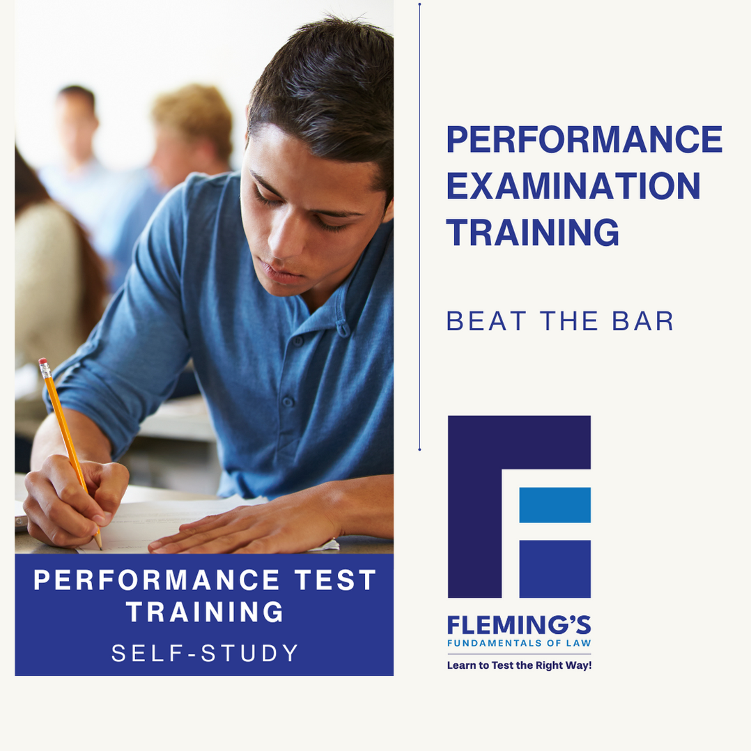 Performance Test 2-Day Workshop | Flemings Fundamentals of Law