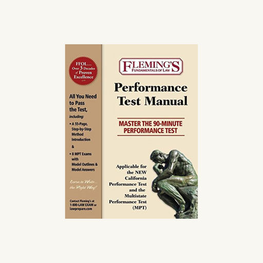 Experience the transformation with the Performance Exam Solution® Manual. It not only provides essential insights into the Performance exam format, but it also equips you with the skills needed to excel in your answers. The extensive guide includes eight 90-minute bar exam questions, complete with sample outlines and answers, to showcase proper outlining and writing techniques.