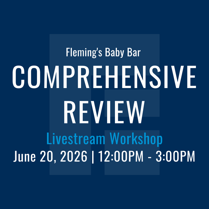 Fleming's Baby Bar Review (Includes Livestream)