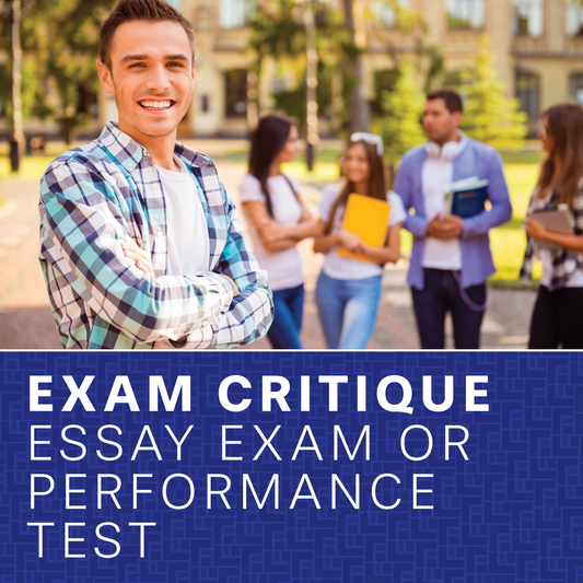 Essay or Performance Test Critique