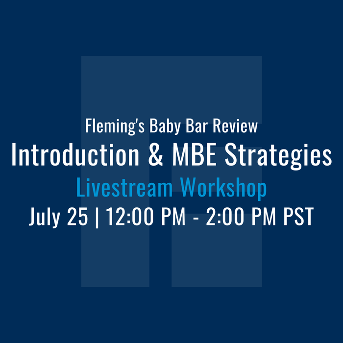 Fleming's Baby Bar Review (Includes Livestream)