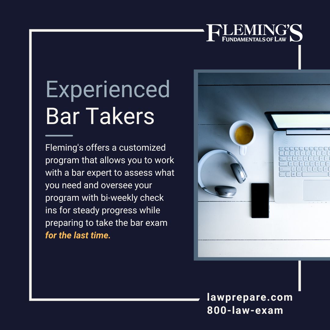 Last Time Bar Review - Experienced Bar Takers