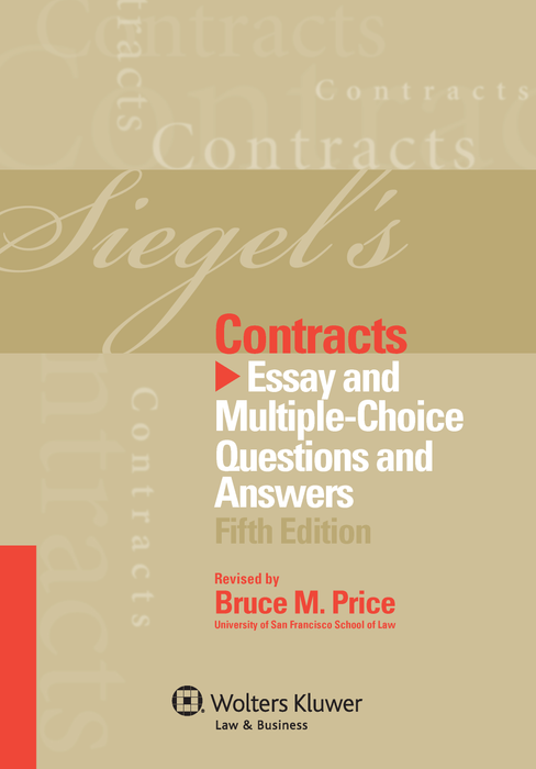 Fleming's Siegel series A proven resource for high performance, the Siegel series keeps you focused on the only thing that matters the exam. The Siegel series relies on a powerful Q&A format, featuring multiple-choice questions at varying levels of difficulty, as well as essay questions to give you practice issue-spotting and analyzing the law.