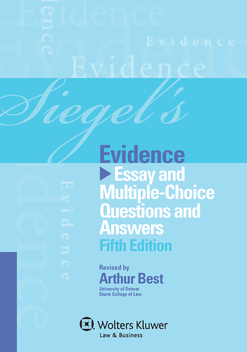 Fleming's Siegel series A proven resource for high performance, the Siegel series keeps you focused on the only thing that matters the exam. The Siegel series relies on a powerful Q&A format, featuring multiple-choice questions at varying levels of difficulty, as well as essay questions to give you practice issue-spotting and analyzing the law.