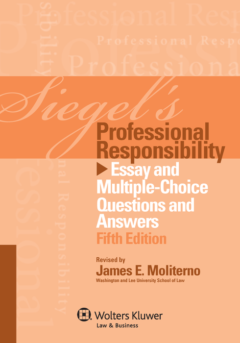 Fleming's Siegel series A proven resource for high performance, the Siegel series keeps you focused on the only thing that matters the exam. The Siegel series relies on a powerful Q&A format, featuring multiple-choice questions at varying levels of difficulty, as well as essay questions to give you practice issue-spotting and analyzing the law.