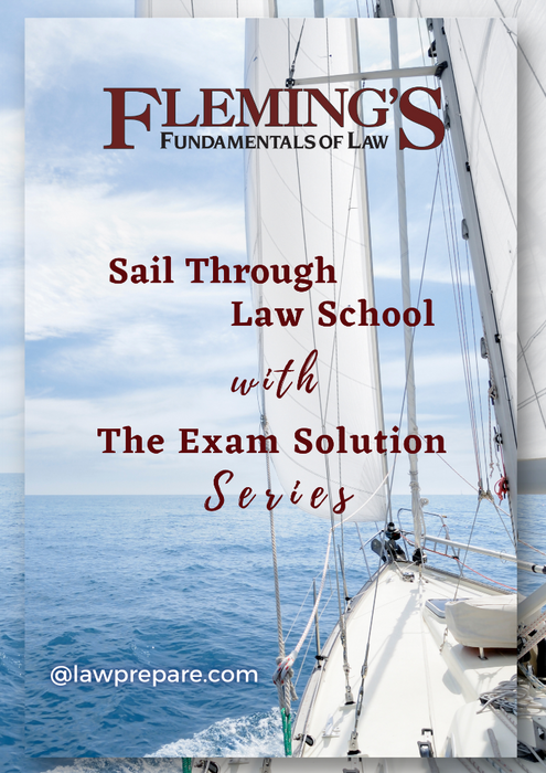 You will come away from this course with the study techniques every law student needs to excel in law school.