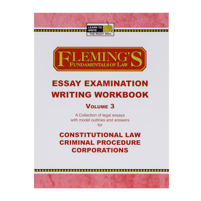 Essay Exam Writing Workbook3
